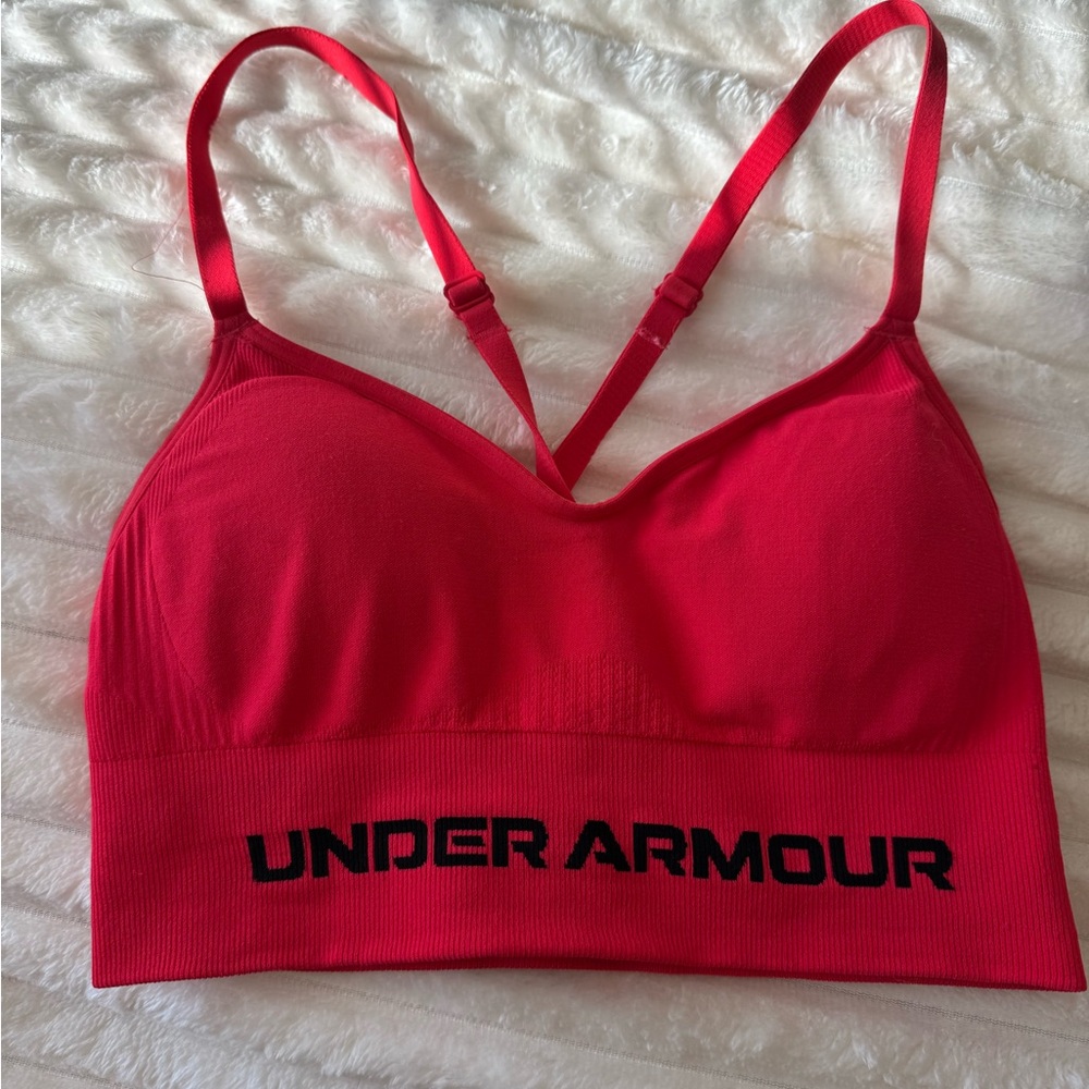 Under Armour Red Sports Bra
